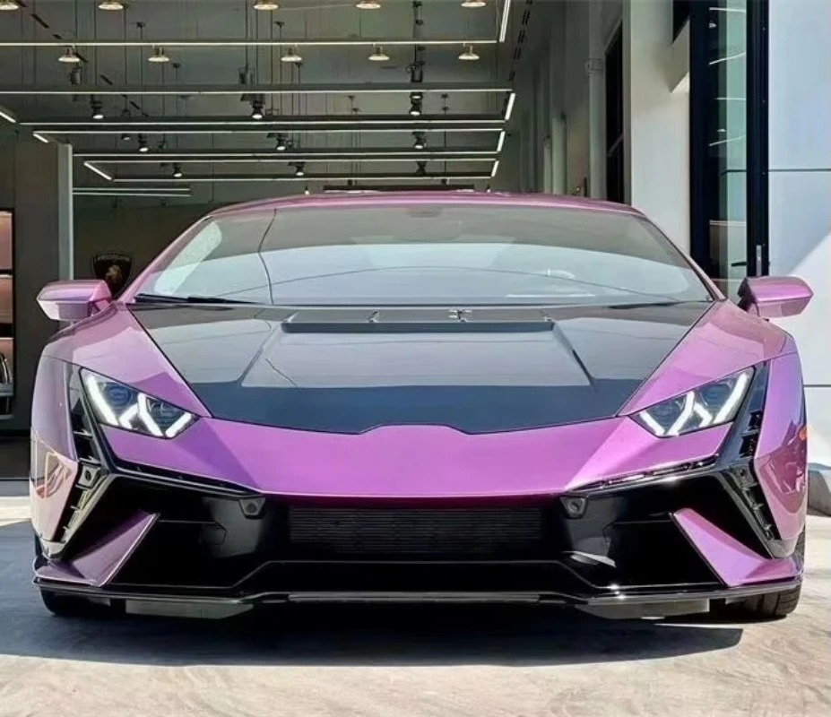 High Quality Fast Delivery Whole Sale Price Tecnica Style Dry Carbon Fiber Front Trunk Bonnet Hood for Huracan